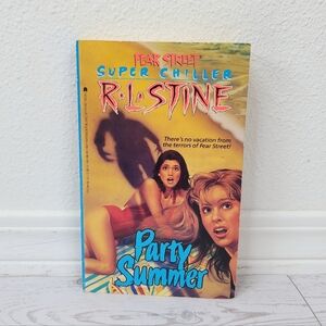 Fear Street Party Summer Super Chiller R.L Stine Paperback Book VTG 90s Vintage